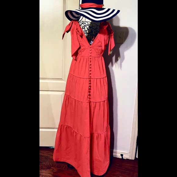 NWT SM DEE DEE Dress in Sold Out GORGEOUS “Tomato” - Picture 4 of 4